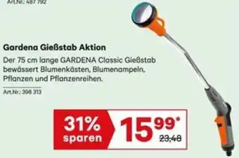 Lagerhaus Gardena Gießstab Aktion Angebot