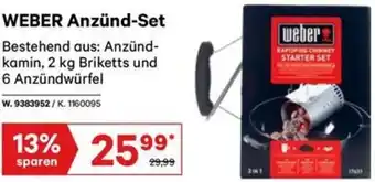 Lagerhaus WEBER Anzünd-Set Angebot