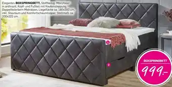 Möbel Ludwig BOXSPRINGBETT Angebot
