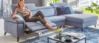 Polstermöbel Fischer ECKSOFA STOFF Angebot