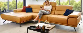 Polstermöbel Fischer ECKSOFA LEDER Angebot