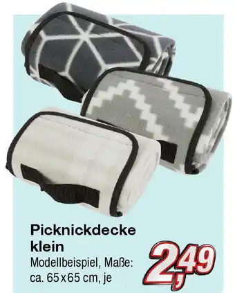 KiK Picknickdecke klein Angebot
