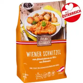 PENNY Ich bin Österreich Wiener Schnitzel Penny 750 Gramm 1 Packung Angebot