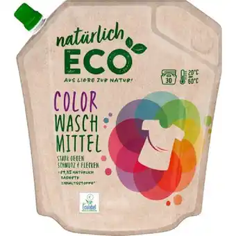 PENNY Natürlich ECO Waschmittel div. Sorten Penny 30 Waschgänge 1 Packung Angebot