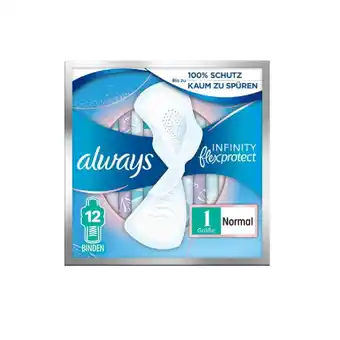 Bipa always Infinity Flexprotect Binden div. Sorten BIPA 1 Packung Angebot