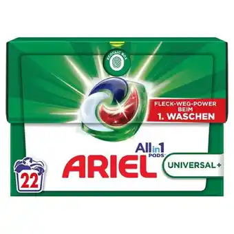 Bipa Ariel Waschmittel Flüssig od. Pulver od. All in1 Pods div. Sorten BIPA 1 Packung Angebot