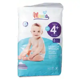 Hofer Mamia Windeln Maxi+ Größe 4+ HOFER 76 Stück 1 Packung Angebot