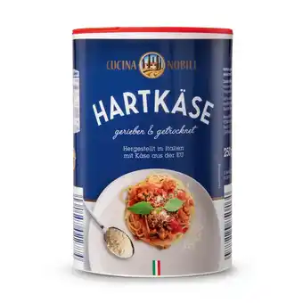 Hofer CUCINA NOBILE Hartkäse Gerieben HOFER 250 Gramm 1 Packung Angebot