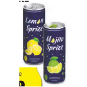 Hofer Sprizz Erfrischungs-Getränke Lemon oder Mojito HOFER 250 Milliliter 1 Dose Angebot