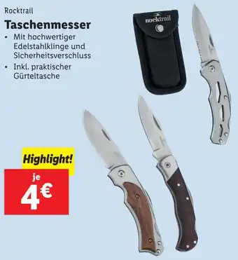 Lidl Taschenmesser Angebot