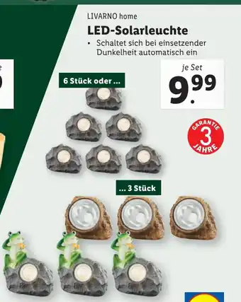 Lidl LED-Solarleuchte Angebot