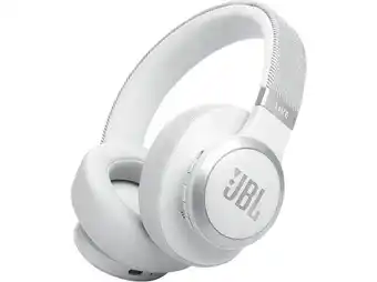 Media Markt JBL Live 770NC Bluetooth Kopfhörer (Over-Ear), Weiß Angebot