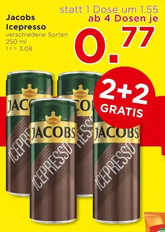 Unimarkt Jacobs Icepresso 250ml Angebot