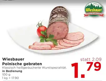 Unimarkt Wiesbauer Polnische gebraten 100g Angebot