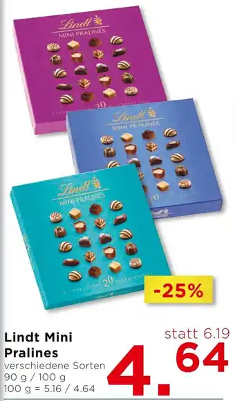 Unimarkt Lindt Mini Pralines Angebot