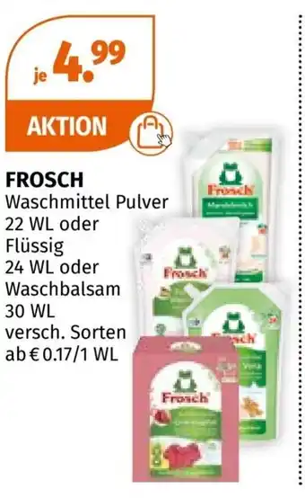 Müller FROSCH Angebot