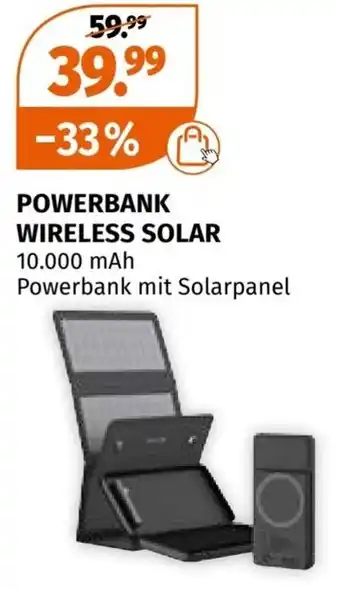 Müller POWERBANK WIRELESS SOLAR Angebot