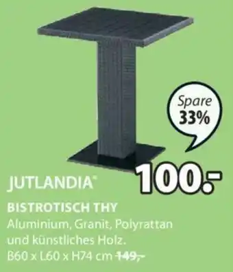 JYSK BISTROTISCH THY Angebot