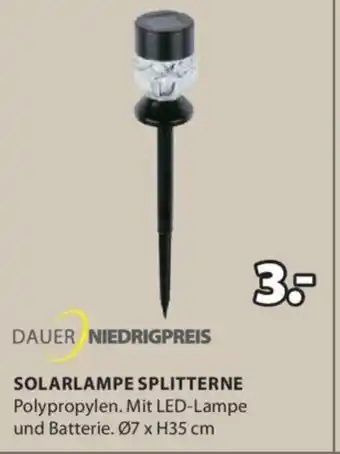 JYSK SOLARLAMPE SPLITTERNE Angebot