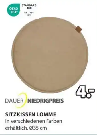 JYSK SITZKISSEN LOMME Angebot