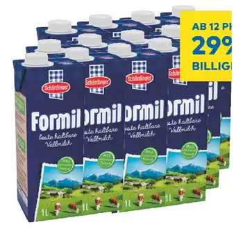 T&G Schärdinger Formil H-Vollmilch T&G 1 Liter 1 Packung Angebot