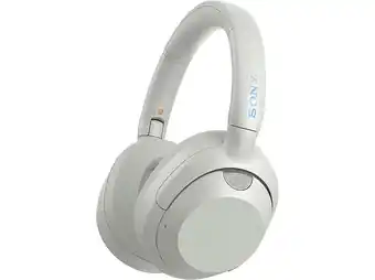 Media Markt Sony ULT WEAR Kabelloser Bluetooth-Kopfhörer mit Power Sound, Noise Cancelling, bis zu 30 h Akkuleistung, IOS/Android, Off-Wh Angebot