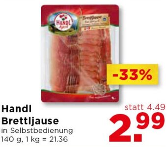 Unimarkt Handl Brettljause 140g Angebot