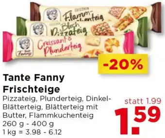Unimarkt Tante Fanny Frischteige 1 Kg Angebot