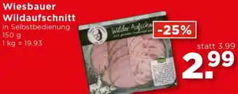 Unimarkt Wiesbauer Wildaufschnitt Angebot