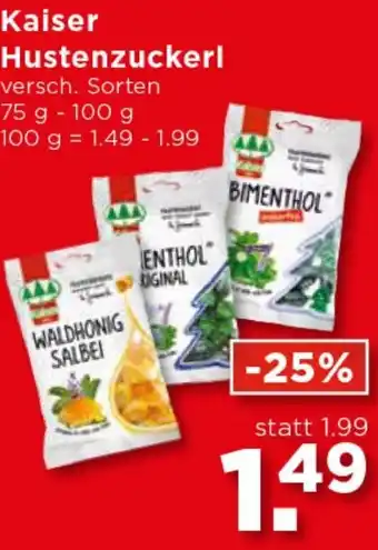 Unimarkt Kaiser Hustenzuckerl Angebot