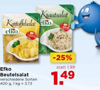 Unimarkt Efko Beutelsalat 400g Angebot
