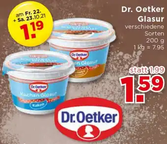Unimarkt Dr. Oetker Glasur Angebot