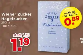 Unimarkt Wiener Zucker Hagelzucker 250g Angebot