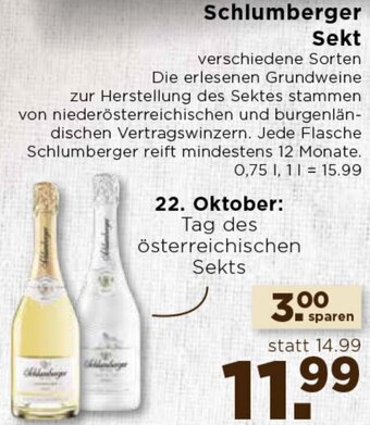 Unimarkt Schlumberger Sekt Angebot