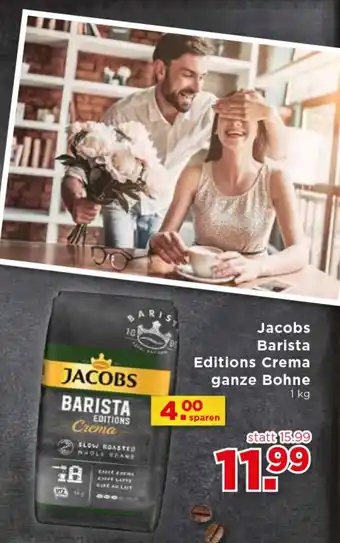 Unimarkt Jacobs Barista Editions Crema Ganze Bohne 1 Kg Angebot
