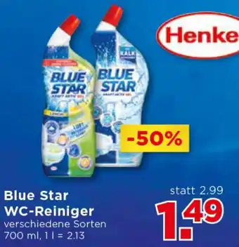 Unimarkt Blue Star WC-Reiniger 700 ml Angebot