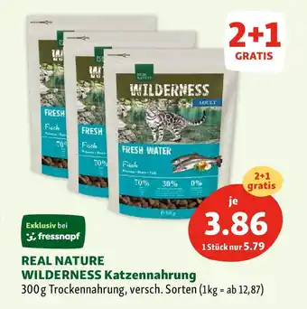 Fressnapf REAL NATURE WILDERNESS Katzennahrung Angebot