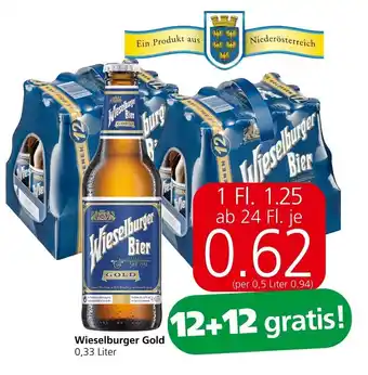 Spar Wieselburger Gold Angebot