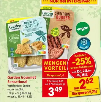 Interspar Garden Gourmet Sensational Angebot