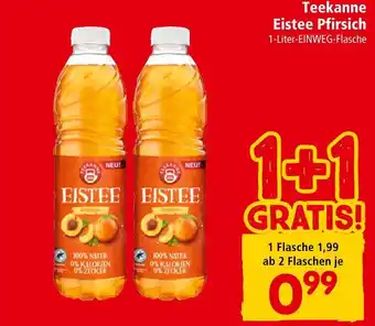 Interspar Teekanne Eistee Pfirsich Angebot