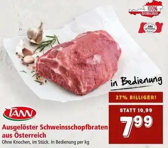 Interspar Ausgelöster Schweinsschopfbraten aus Österreich Angebot