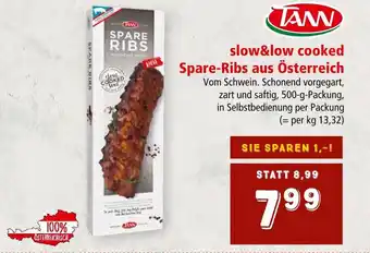 Interspar slow&low cooked Spare-Ribs aus Österreich Angebot