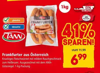 Interspar Frankfurter aus Österreich Angebot