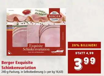 Interspar Berger Exquisite Schinkenvariation Angebot