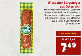 Interspar Wiesbauer Bergsteiger aus Österreich Angebot