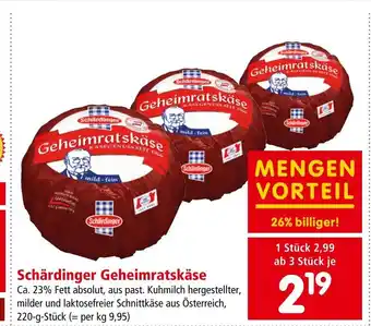 Interspar Schärdinger Geheimratskäse Angebot