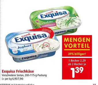 Interspar Exquisa Frischkäse Angebot