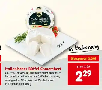 Interspar Italienischer Büffel Camembert Angebot