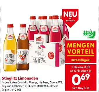 Interspar Stieglitz Limonaden Angebot