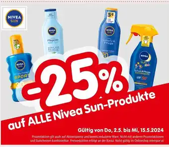 Interspar auf ALLE Nivea Sun-Produkte Angebot